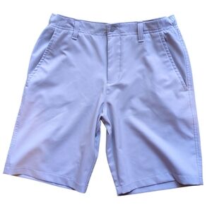 Under Armour Golf Athletic Showdown Performance Shorts, Youth L, Adjustable Gray